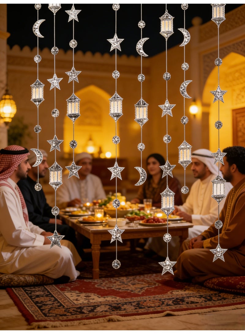 لارافيل زينة عيد مبارك زينة معلقة رمضان خلفية لافتة زينة منزلية (3 أمتار x 5 قطع) - Image 2